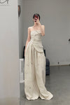 marc le bihanless strap jacket 2643 off White rice white